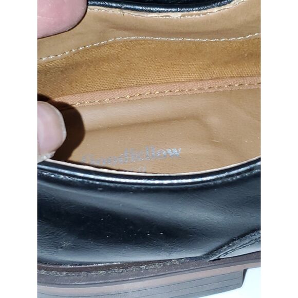 Goodfellow Men's Dress Shoes Oxford Black Faux Leather Career Evening Size 10 - Picture 12 of 15